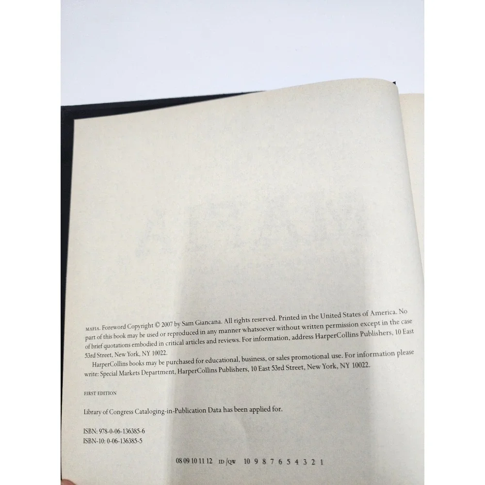 Mafia The Governments Secret File on Organized Crime Bureau of Narcotics 1st Ed